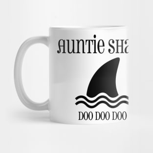 Auntie Shark Doo Doo Doo Mug